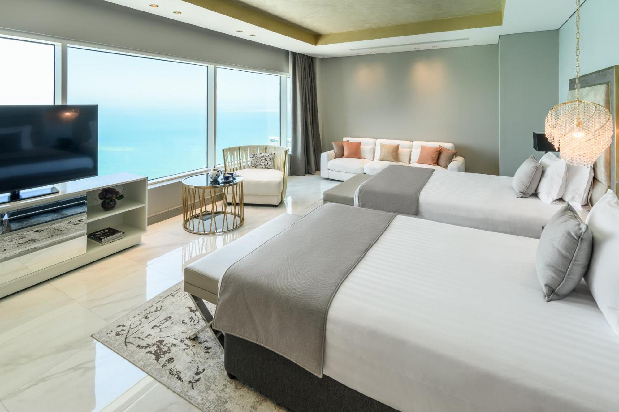 Centara West Bay Hotel & Residences 도하 외부 사진 Deluxe Ocean View Room